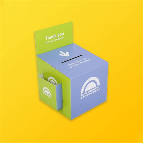 Custom Charity Boxes .